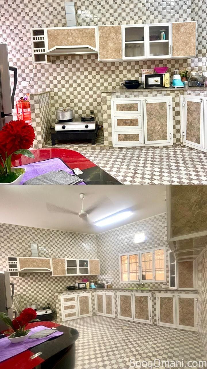 Twin villa for sale in Al Amerat, District 6