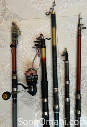 Fishing rods for sale and repair