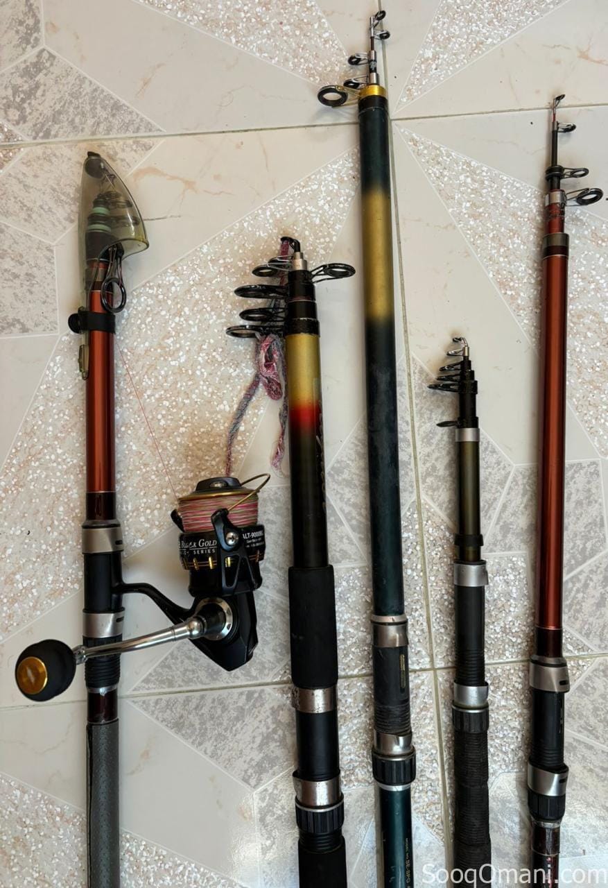 Fishing rods for sale and repair
