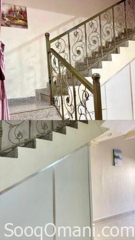 Twin villa for sale in Al Amerat, District 6