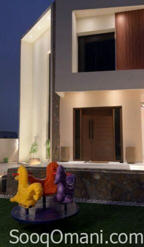 A distinctive luxury villa in Jarziz – Salalah for rent for the first time
