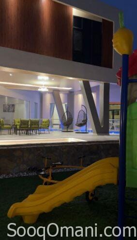 A distinctive luxury villa in Jarziz – Salalah for rent for the first time
