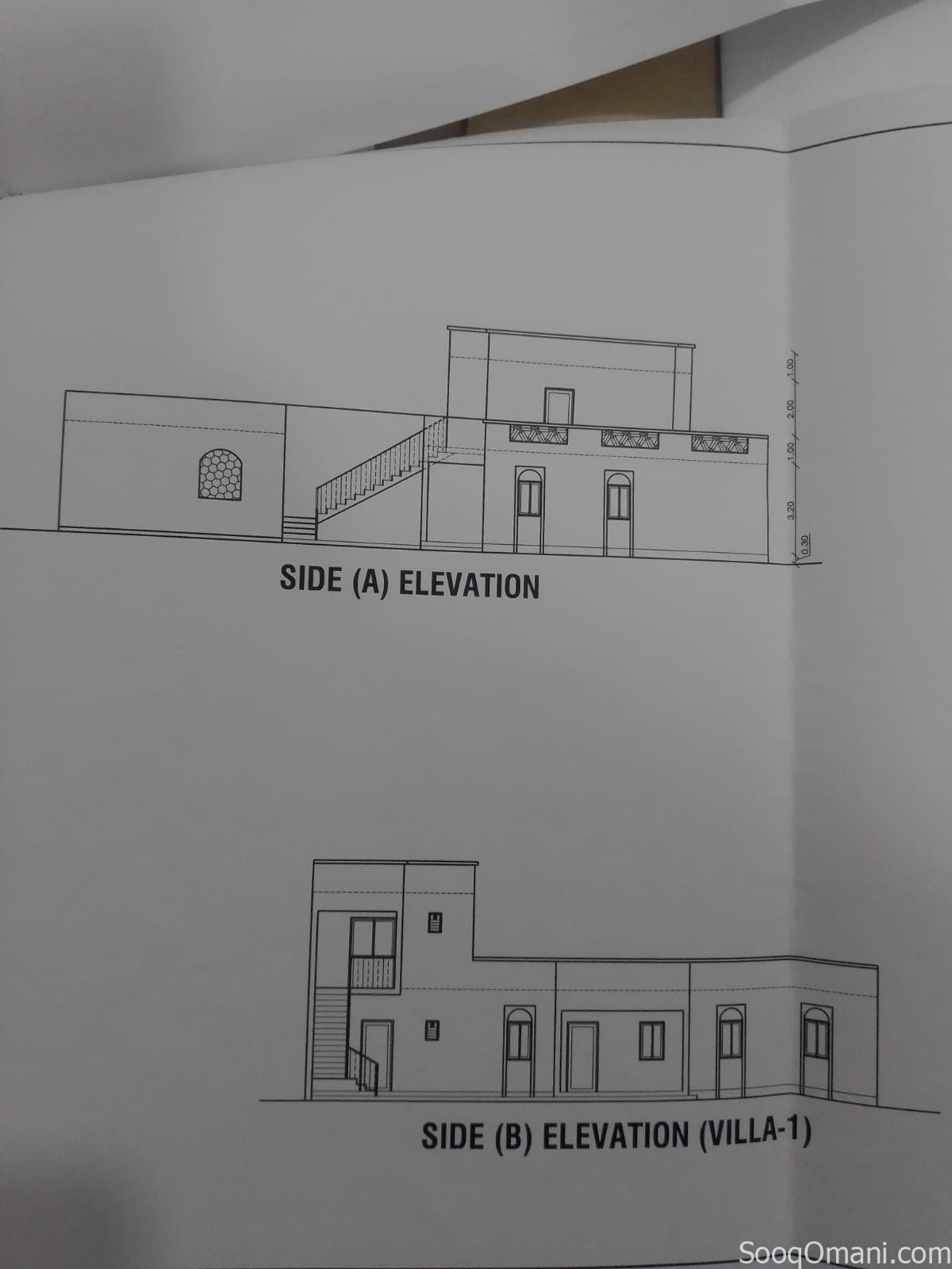 منزل في مسقط السيب عند البحر والسوق موقع ممتاز الاستثمار