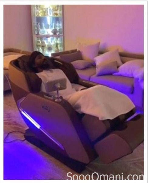 كرسي مساج كامل للجسم