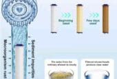 Shower filter with massage with filters