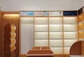 For sale, a new shop with new cabinets and lights in an excellent location in South Maabela, on Al Khair Street, after Taimur Mosque.
