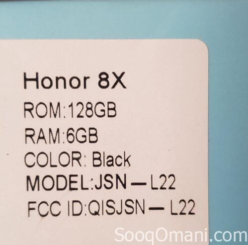 Honor 8X for sale, almost new condition