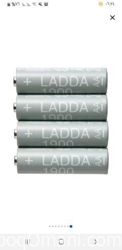 Rechargeable battery charger with storage