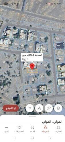 For sale residential and commercial land in Al Awabi