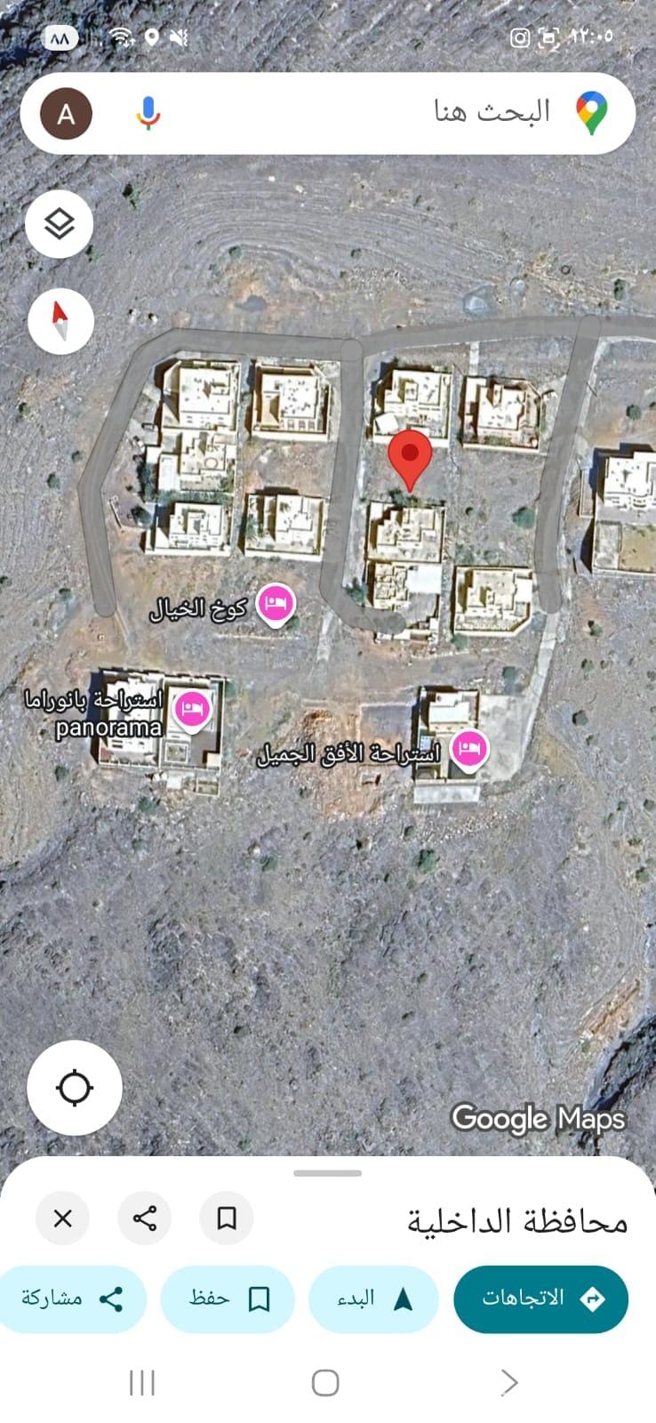 Residential land for sale in Al Hamra, Misfat Al Abriyeen