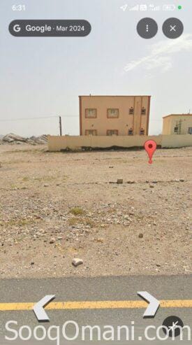 للبيع ارض سكينة في العامرات الحاجر الاولى