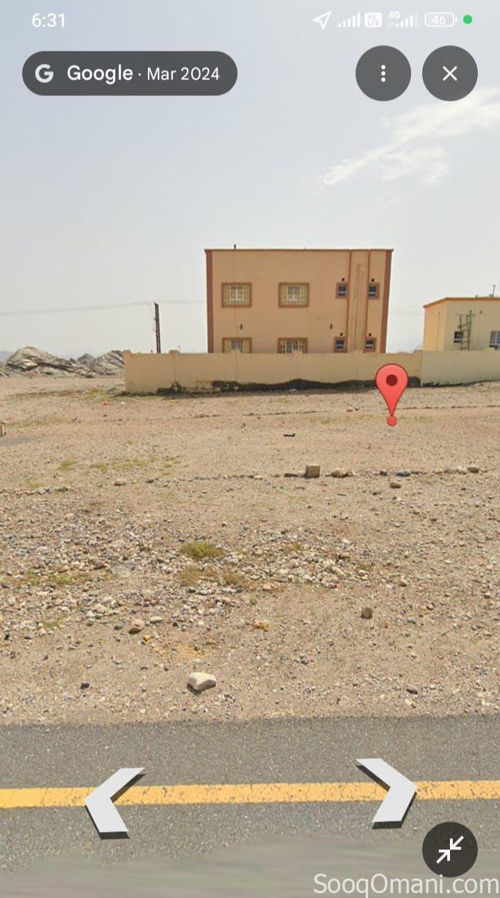 للبيع ارض سكينة في العامرات الحاجر الاولى