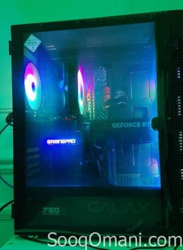 Used Gaming PC for sale at a very good price, used for only one month, with a full one-year warranty on all parts