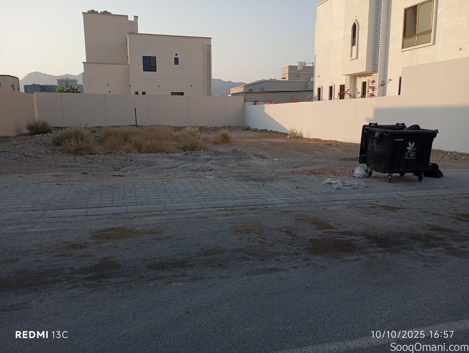 Residential land for sale in the first Amerat Heights