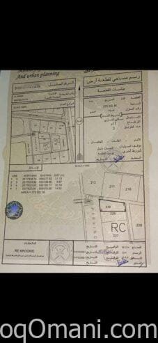 For sale residential and commercial land in Al Awabi