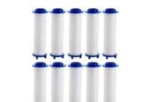Shower filter with massage with filters