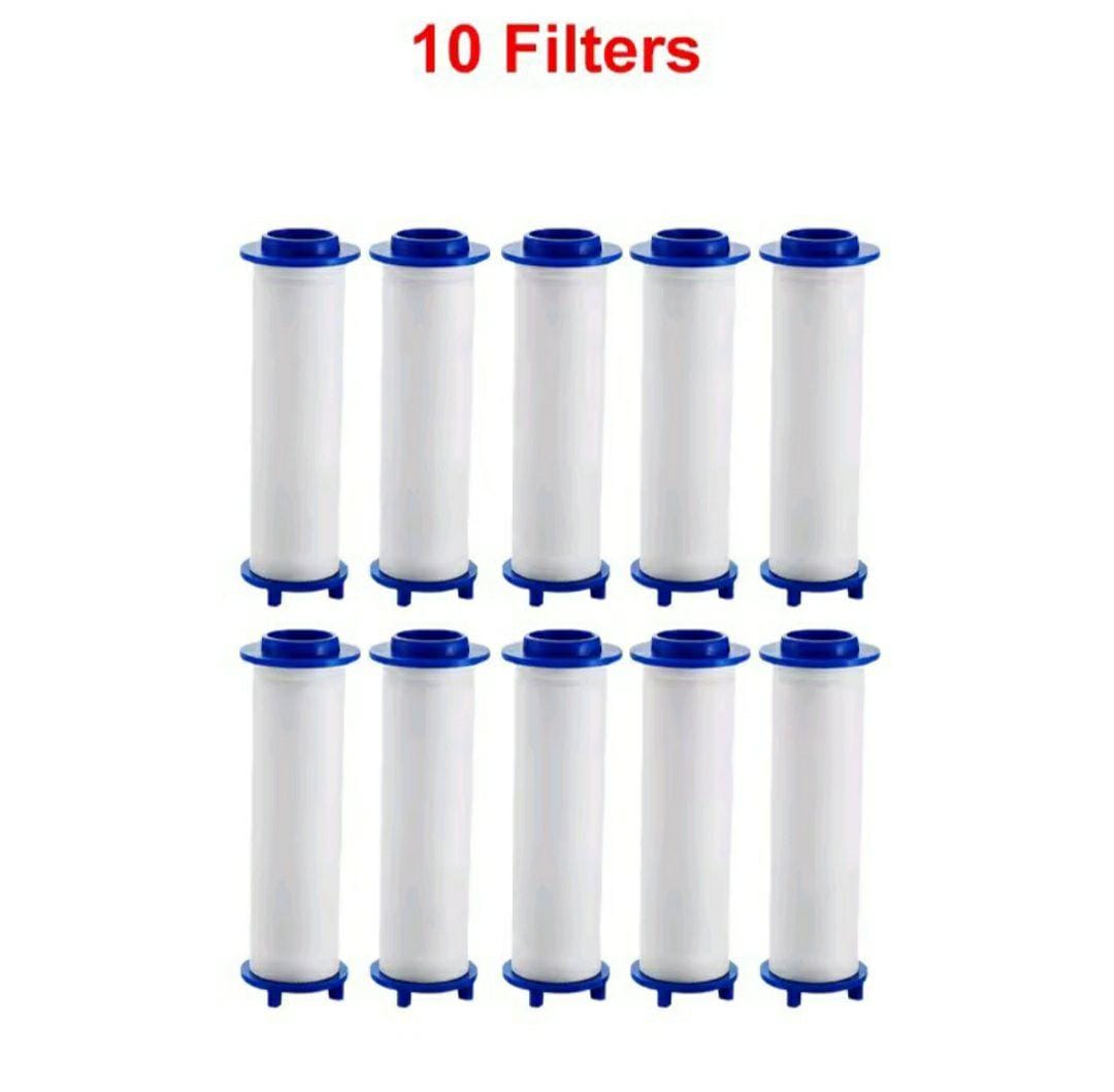 Shower filter with massage with filters