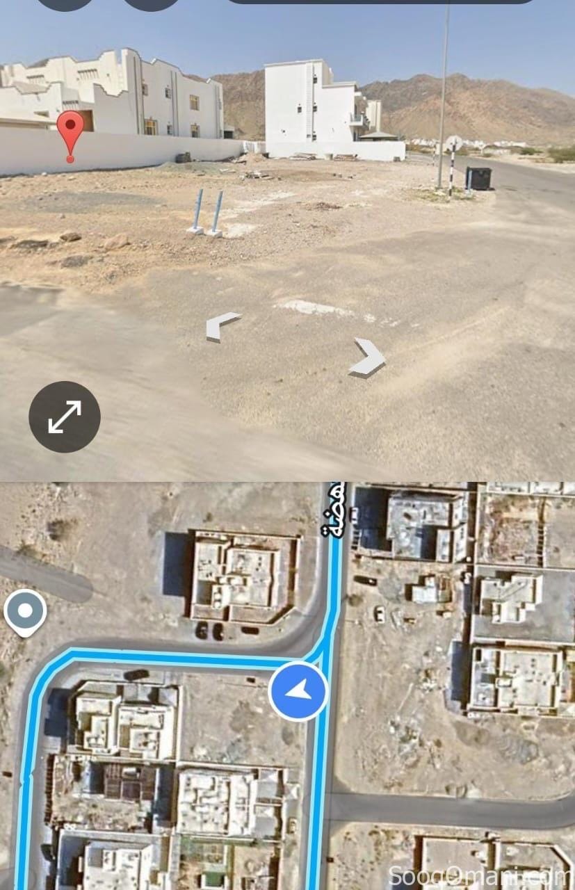 ارض سكنيه في مرتفعات العامرات ٩ كورنر