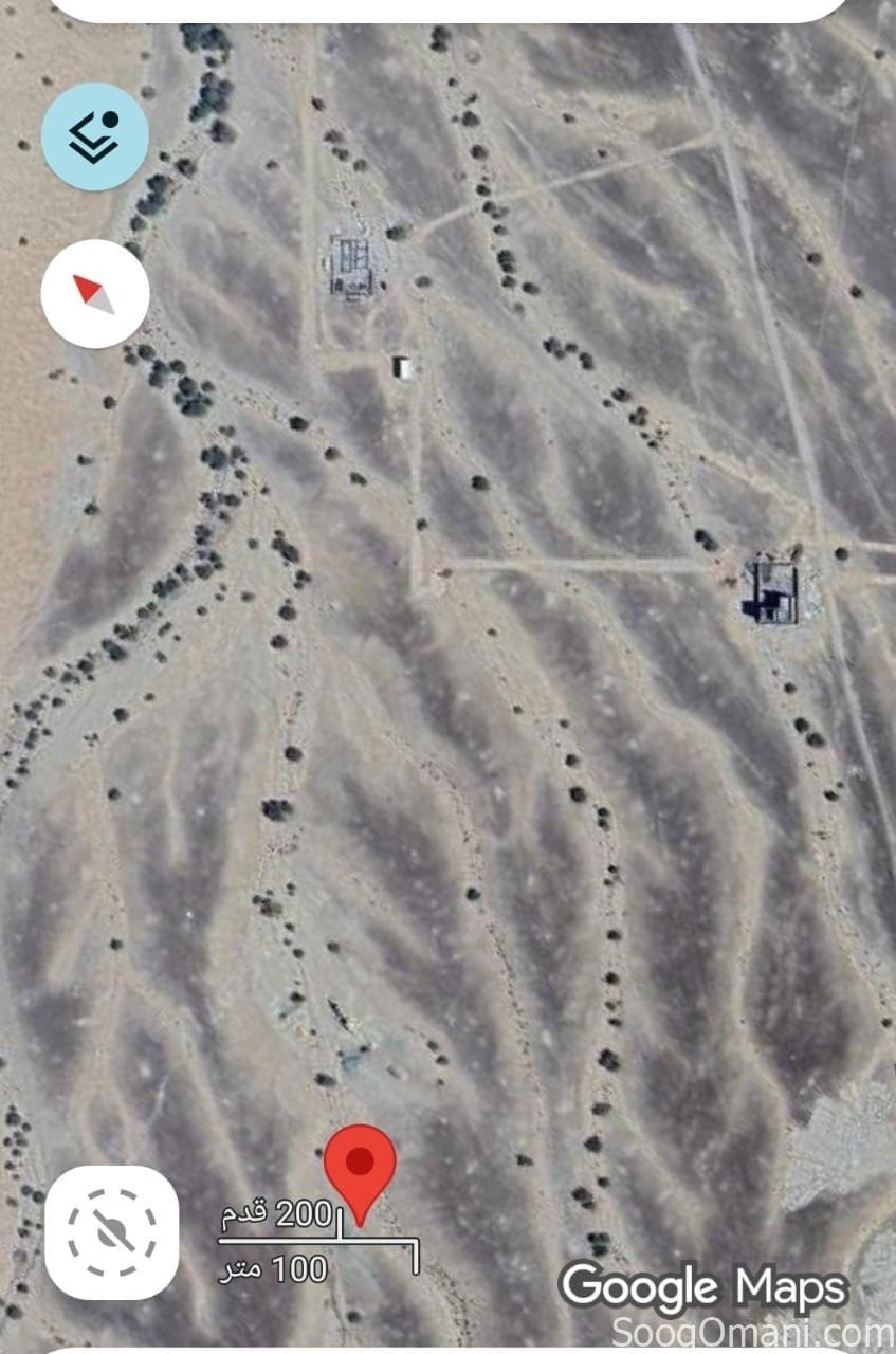 Residential land in Al Amerat, Al Nahda City, Block 18, semi-corner plot, suitable for investment or construction