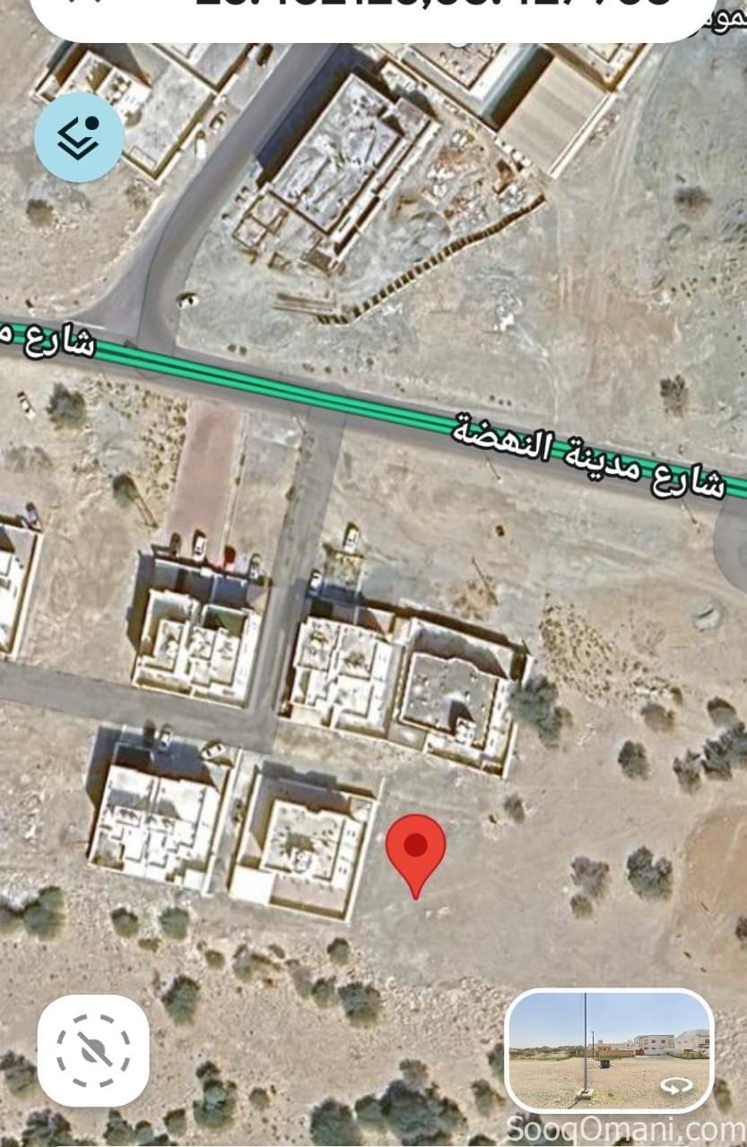 ارض سكنيه في مرتفعات العامرات ٩