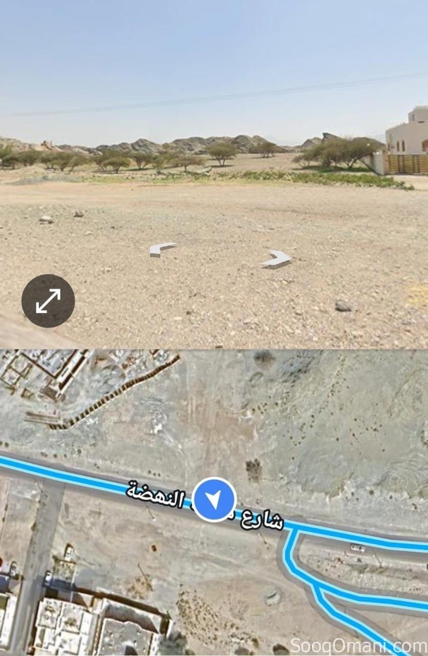 ارض سكنيه في مرتفعات العامرات ٩