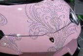 Decorate your car logo with Swarovski crystals