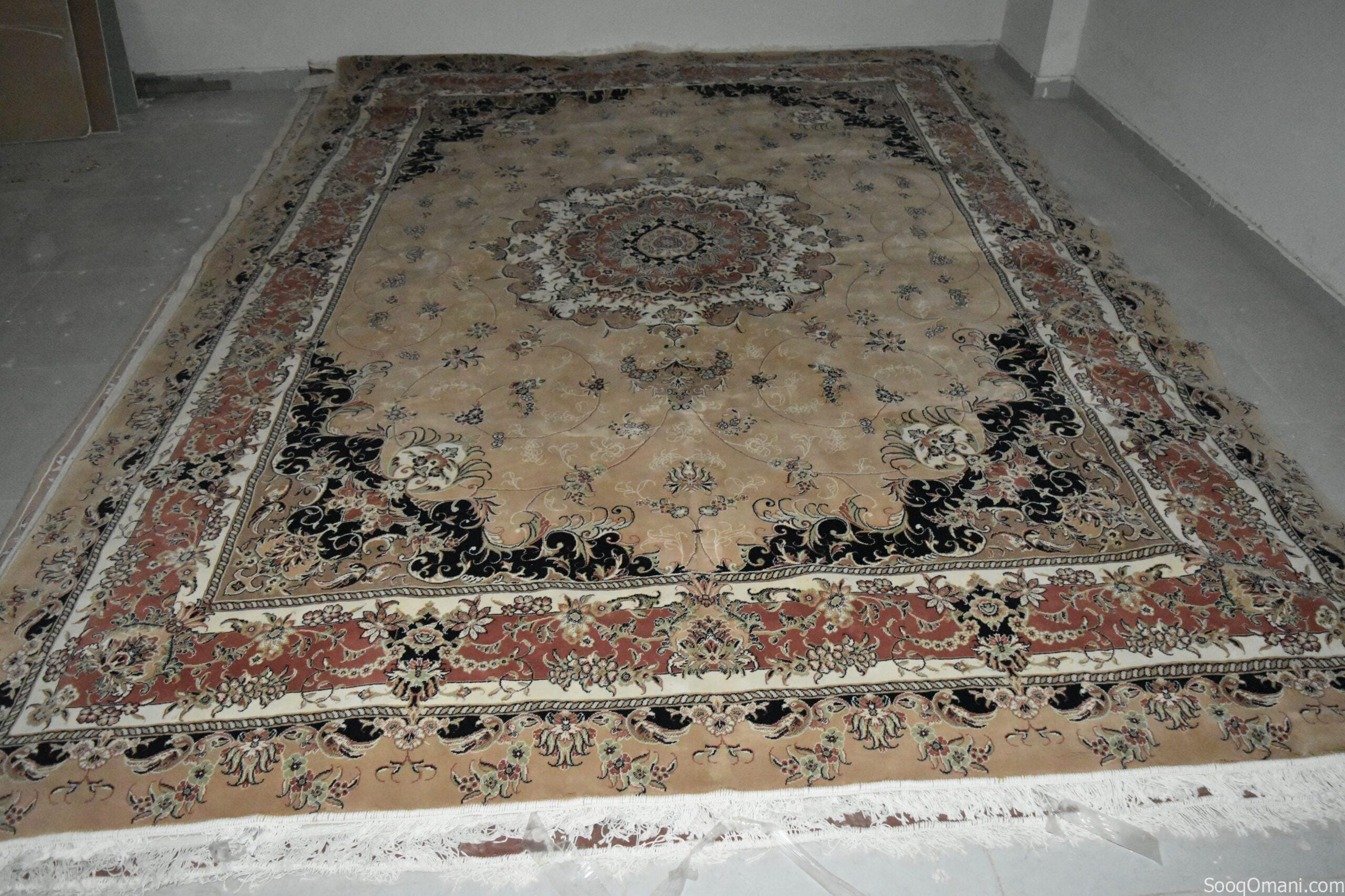 عرض الصاعقة: سجاد إيراني (9 متر) بنصف السعر! 21.99 ريال فقط! SHOCK SALE: Iranian Carpet HALF PRIC