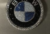 Decorate your car logo with Swarovski crystals