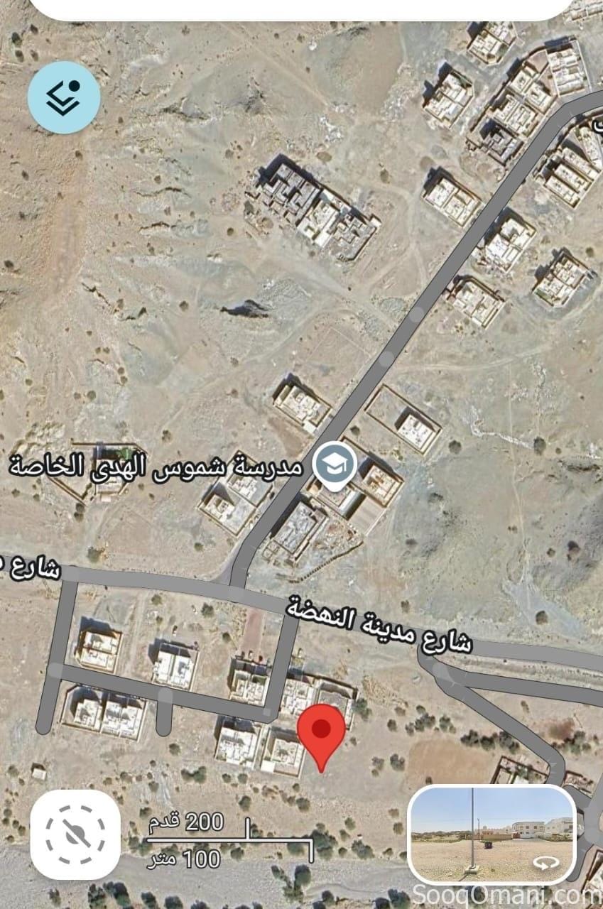 ارض سكنيه في مرتفعات العامرات ٩