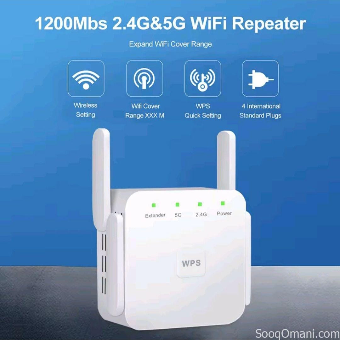 1200mps 5G Wi-Fi Booster