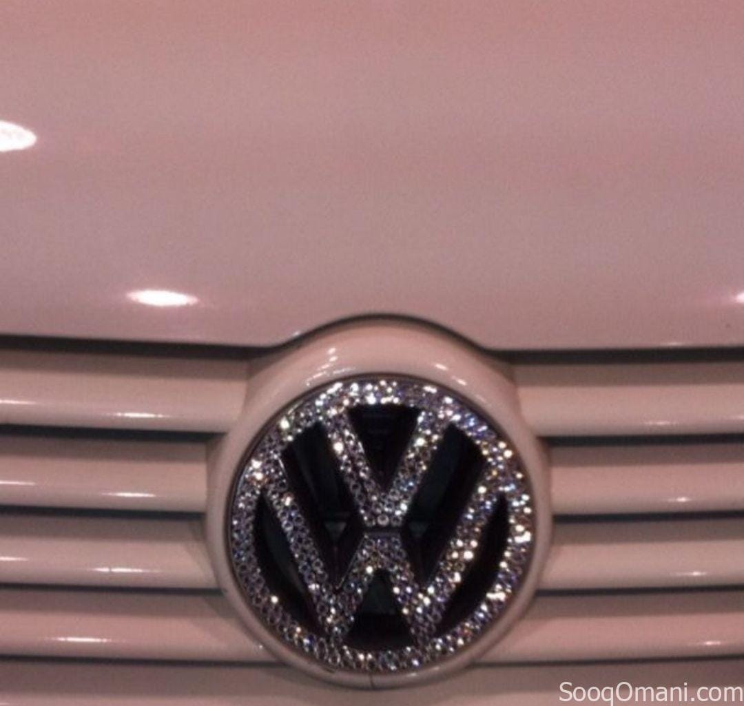 Decorate your car logo with Swarovski crystals