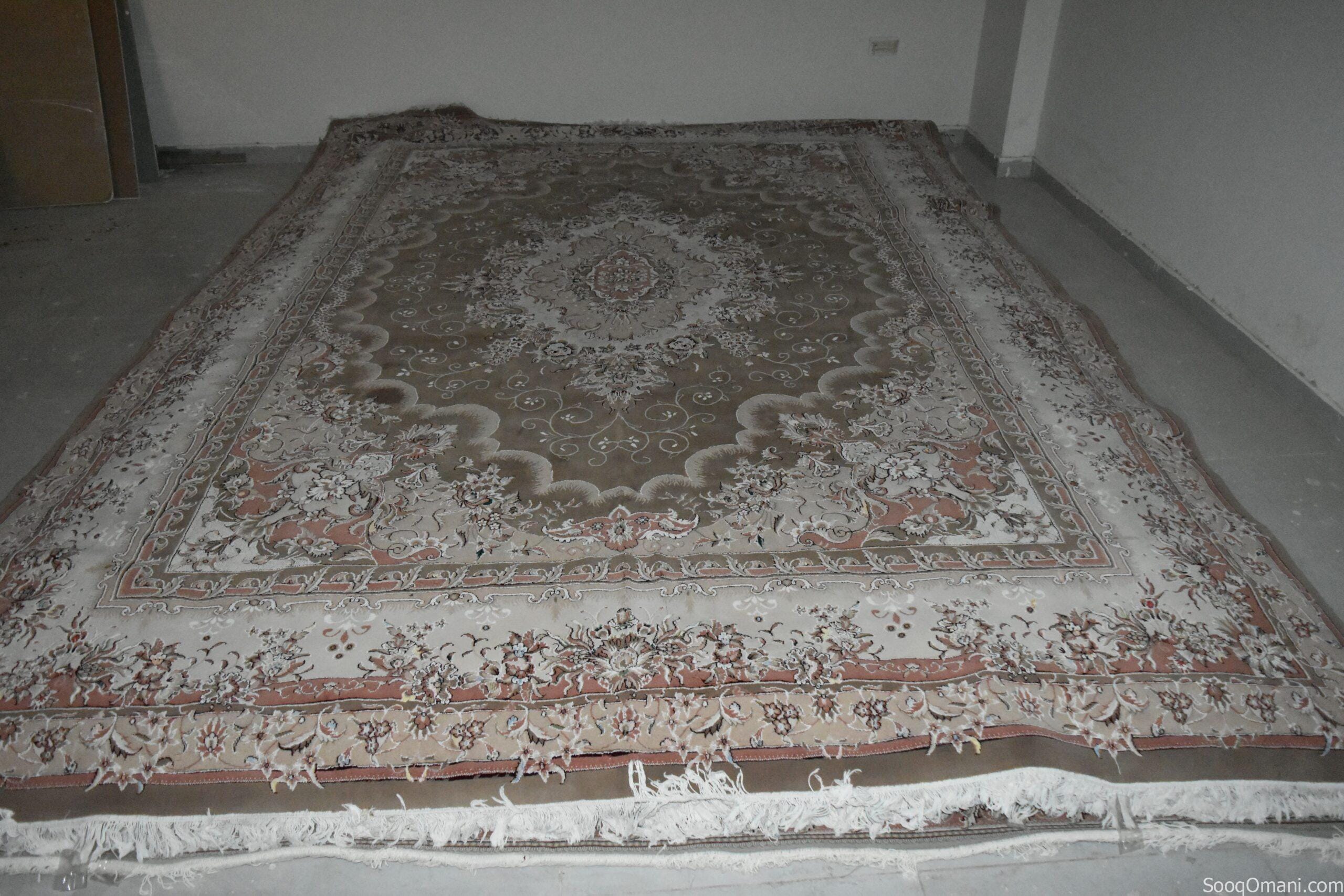 عرض الصاعقة: سجاد إيراني (9 متر) بنصف السعر! 21.99 ريال فقط! SHOCK SALE: Iranian Carpet HALF PRIC