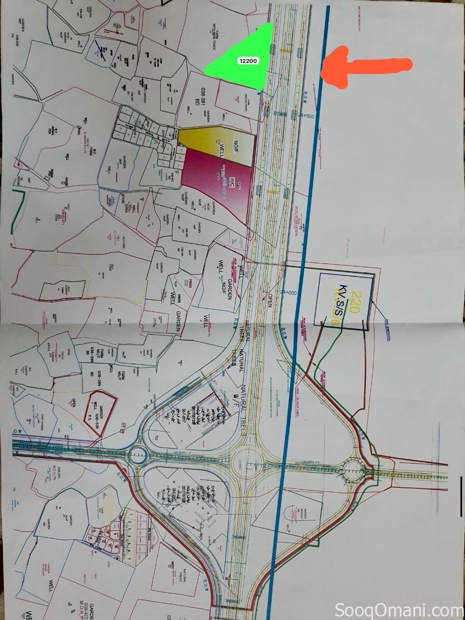 للبيع ارض موقع ممتميز مباشرا علي الشارع البحري