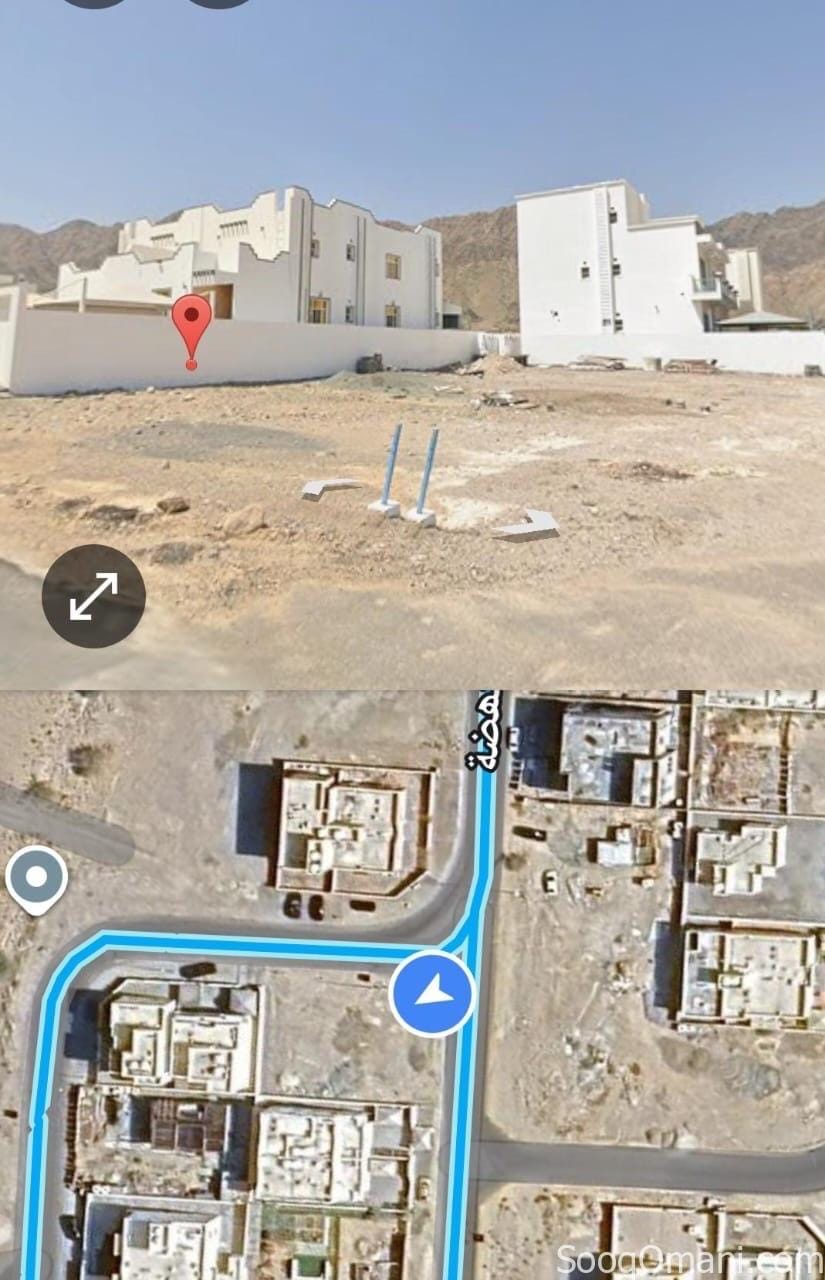 ارض سكنيه في مرتفعات العامرات ٩ كورنر