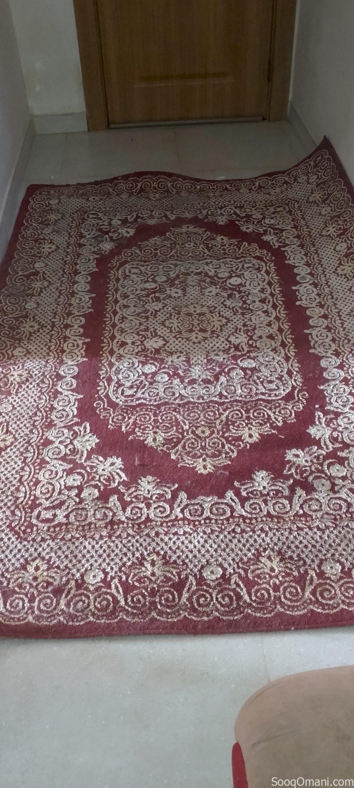 Bedroom, sofas, and rugs