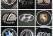 Decorate your car logo with Swarovski crystals