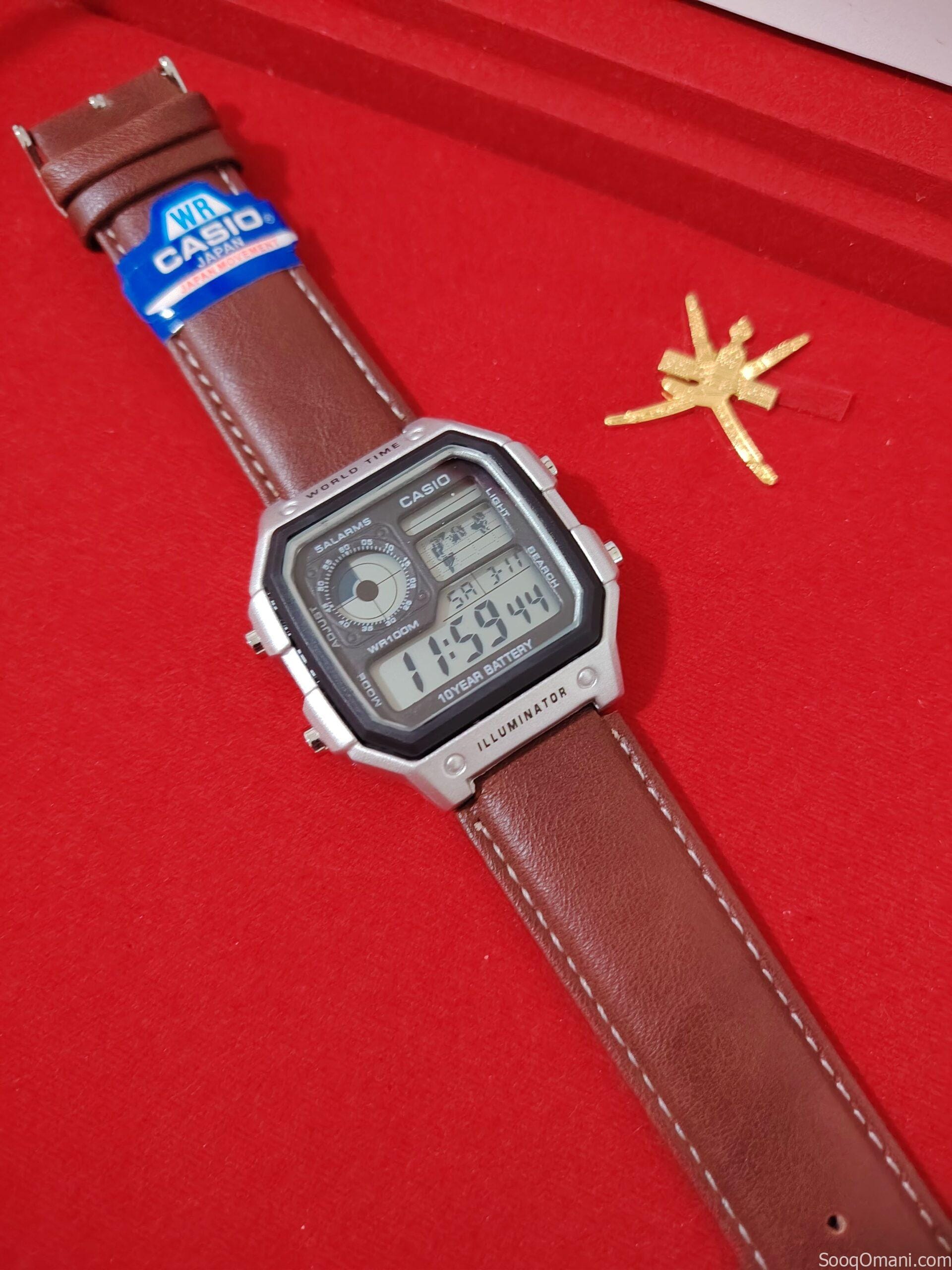 ساعه كاسيو الخارطه