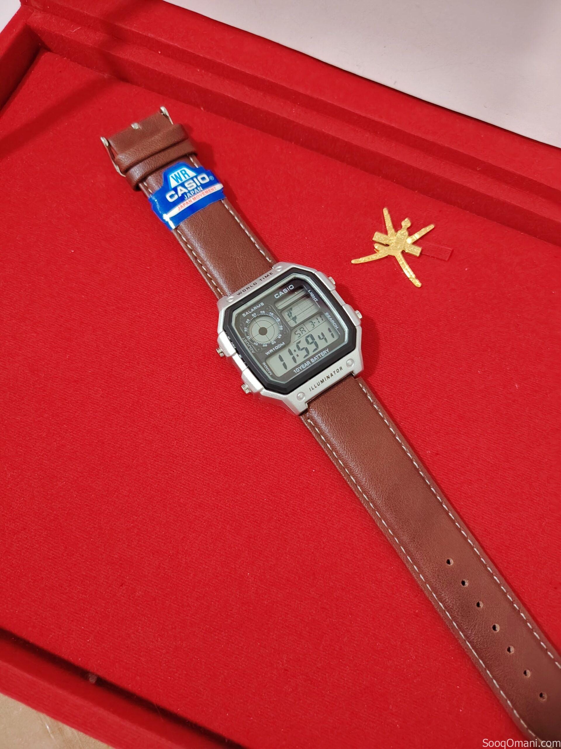 ساعه كاسيو الخارطه