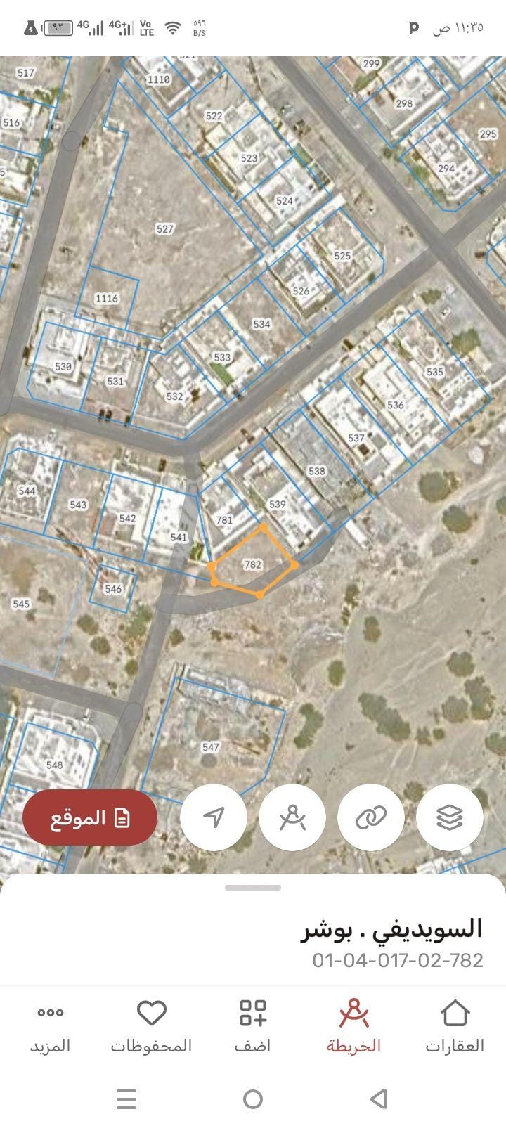 ارض سكنيه للبيع 300,ةمتر في الخوض 6