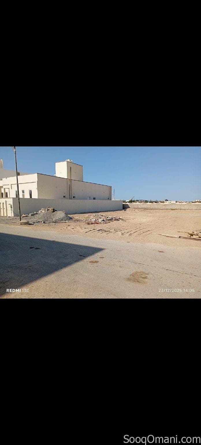 ✨Direct from the owner✨ ✨Two adjacent residential plots for sale in Barka, Al-Haram 5th North, close to the main road