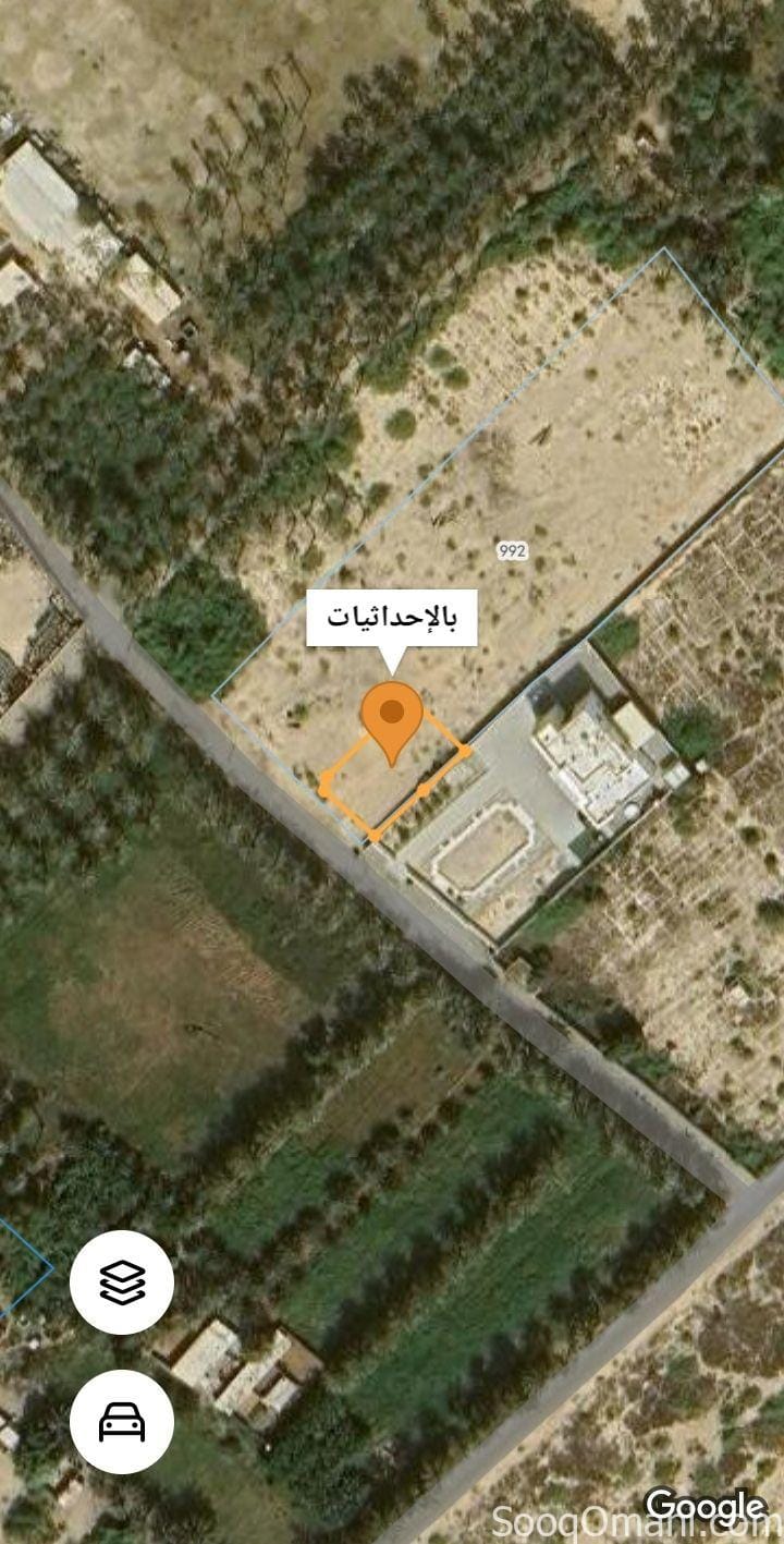 أرض سكنيه للبيع في خور رسل