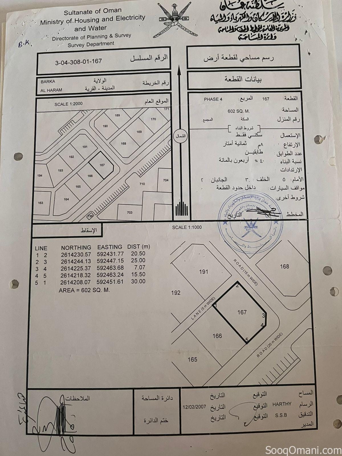 سكنيه للبيع ارض