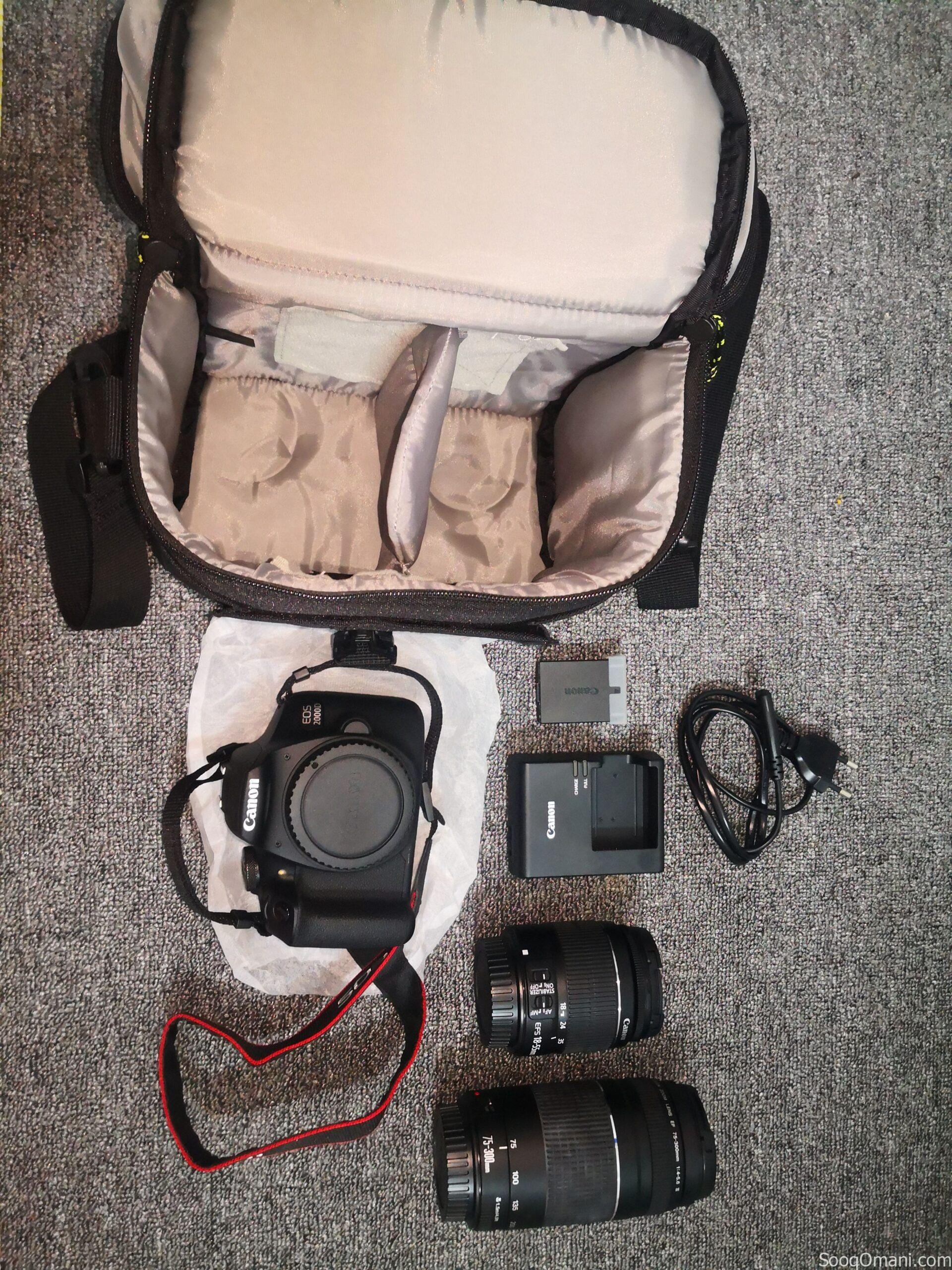 كاميرا كانون موديل EOS2000D