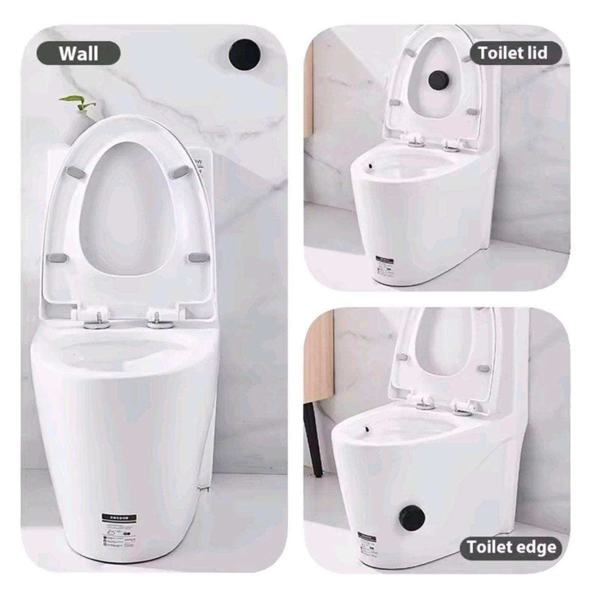 مستشعر المرحاض التلقائي لجسم الانسان