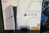 بلايستيشن 5 سليم (نسخة الأقراص) 1 تيرا + جهاز تحكم إضافي + لعبة FC25 + سماعة رأس + حقيبة ضمان استب