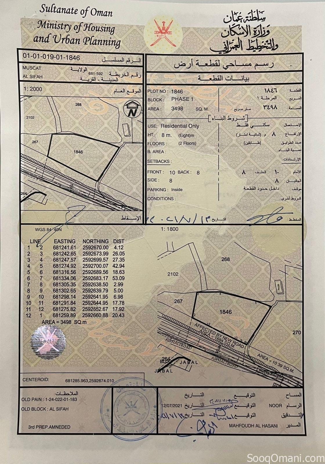 ارض ممتازة للاستثمار