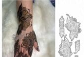 بيع تصاميم استكرات حناء على صيغة كاميو