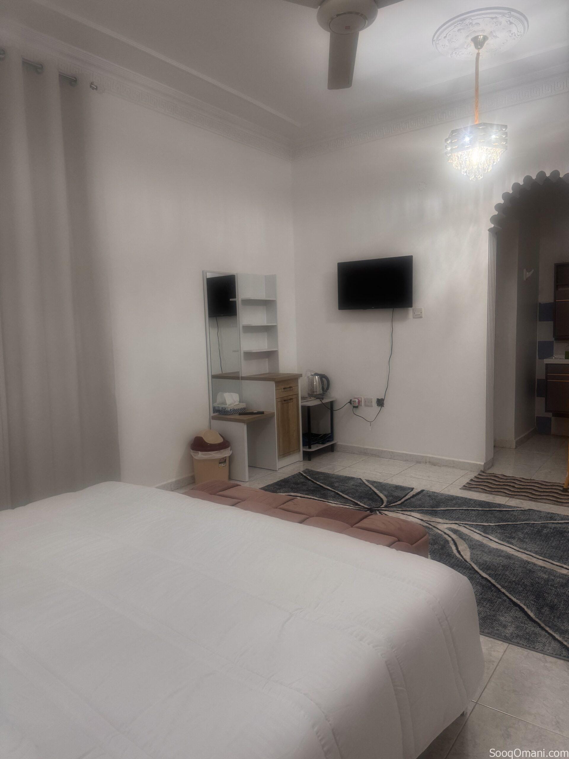 غرف مؤثثه للايجار بمسقط الموالح الجنوبيه