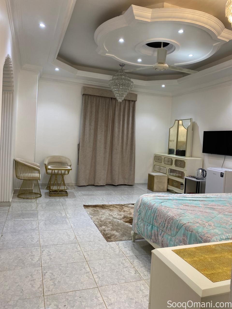 غرف مؤثثه للايجار بمسقط الموالح الجنوبيه