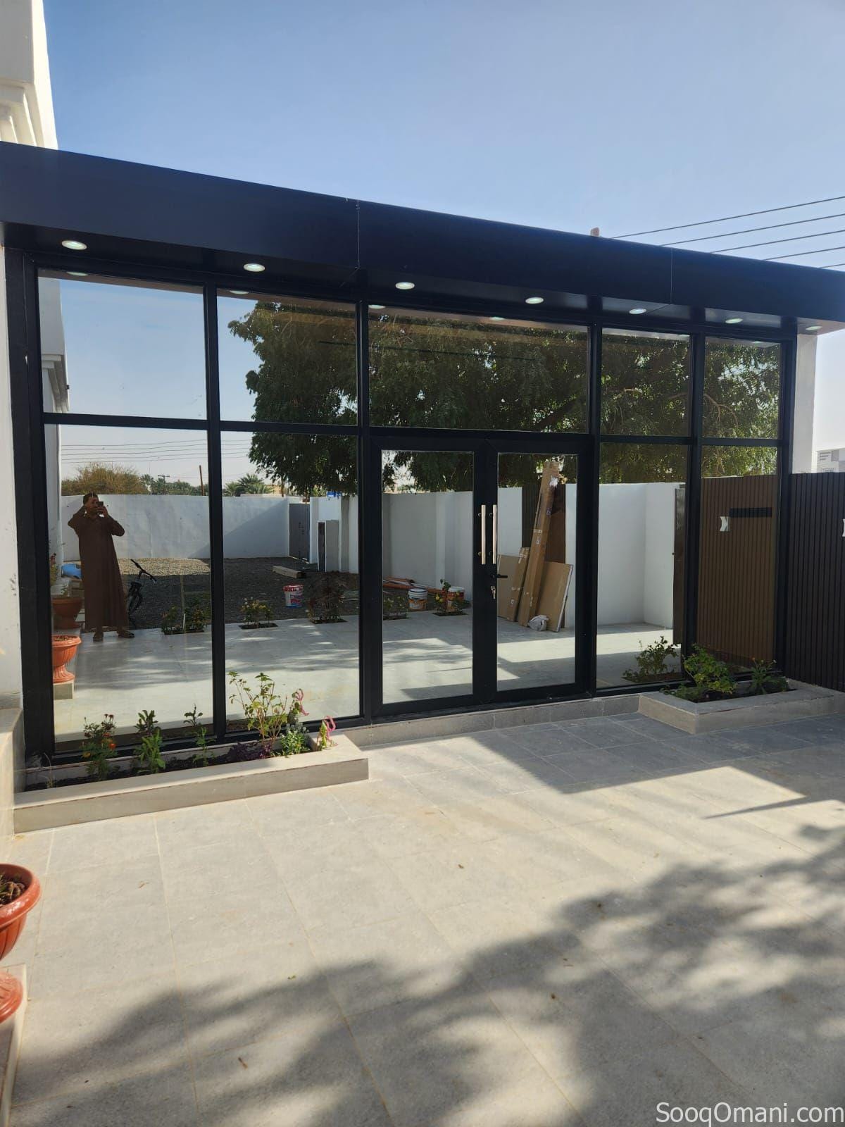 For glass paneling, interior decoration, and painting work